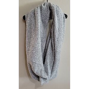 Infinity womens scarf grey warm polyester‎ soft